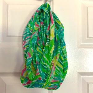 Lilly Pulitzer lightweight infinity scarf